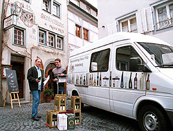 Lieferservice der Weinhandlung Fritz